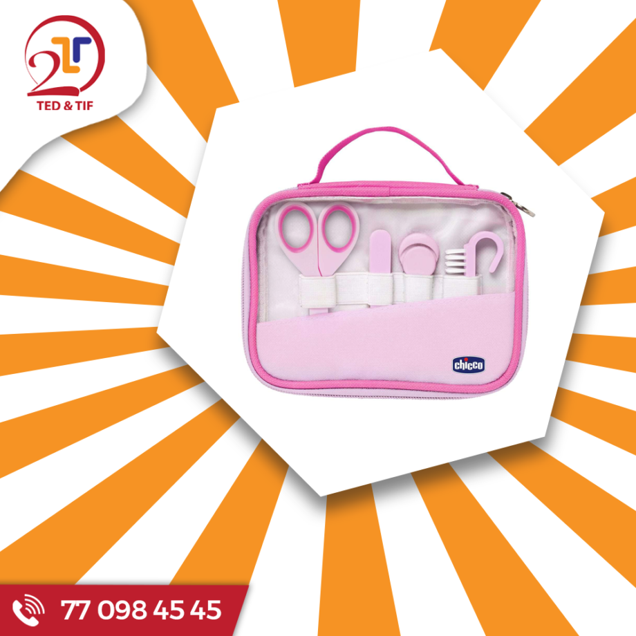 Chicco Kit de soin dans trousse bleu