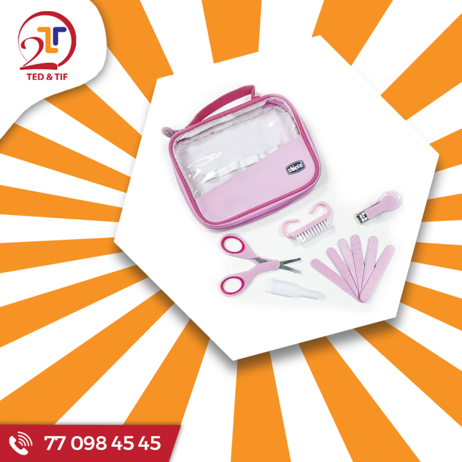 Chicco Kit de soin dans trousse bleu