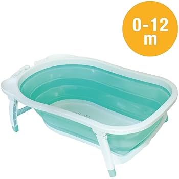 Baignoire bébé pliable Bassin de douche portable pour salle de bain pour bébé