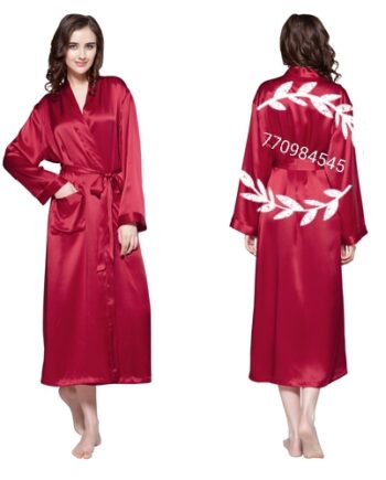 Robe en soie pour maman