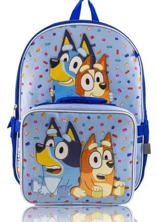 Sac Ensemble 2 pieces Bluey et Bingo
