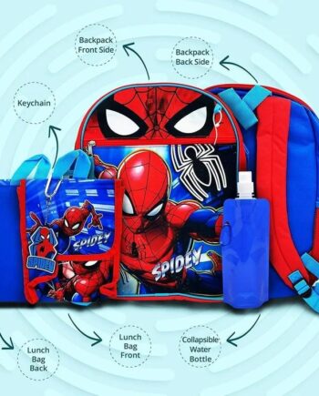 Sac Ensemble 5 pieces Spiderman