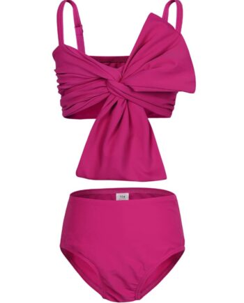 Maillot de bain 2 piece fille Rose Fuchsia