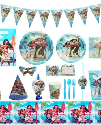 Set de décoration anniversaire Moana