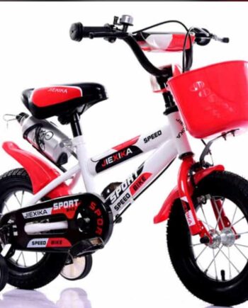Vélo rouge blanc