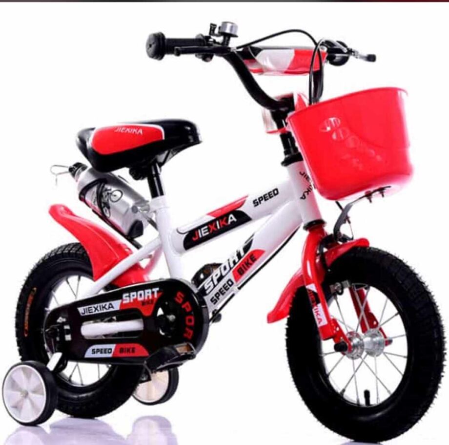 Vélo rouge blanc