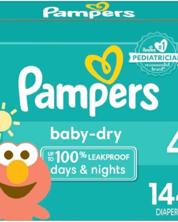 Carton Couche pampers Taille 4