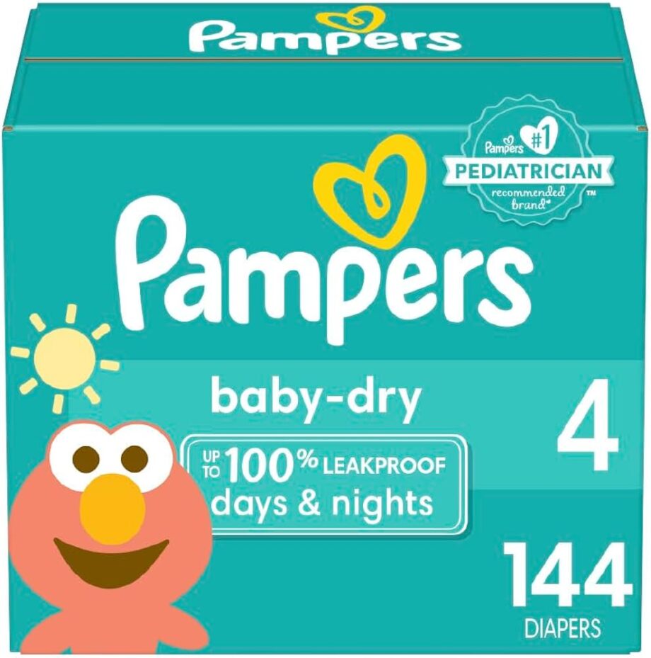 Carton Couche pampers Taille 4