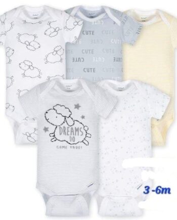 Lot de 5 Bodysuits garçon