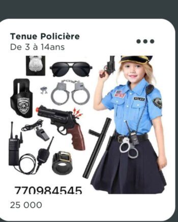 Tenue Policiere Jupe